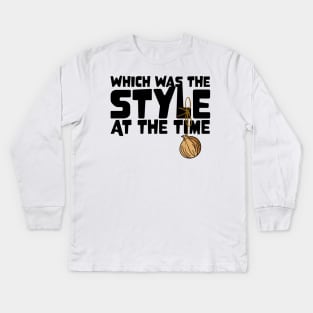 I had an Onion on my Belt, Which was the Style at the Time Kids Long Sleeve T-Shirt